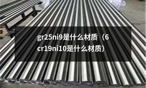gr25ni9是什么材質(zhì)（6cr19ni10是什么材質(zhì)）