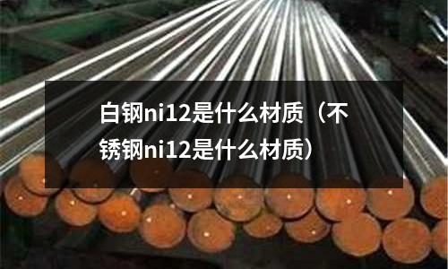白鋼ni12是什么材質（不銹鋼ni12是什么材質）
