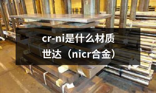 cr-ni是什么材質世達（nicr合金）