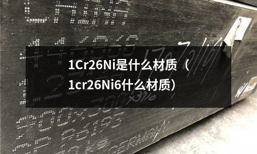 1Cr26Ni是什么材質（1cr26Ni6什么材質）