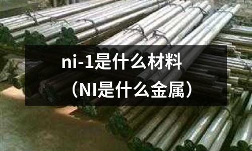 ni-1是什么材料（NI是什么金屬）