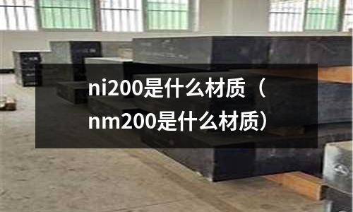 ni200是什么材質（nm200是什么材質）