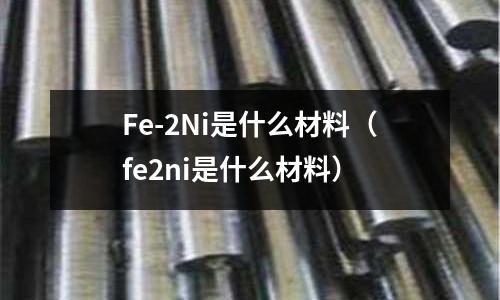 Fe-2Ni是什么材料（fe2ni是什么材料）