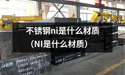 不銹鋼ni是什么材質（NI是什么材質）