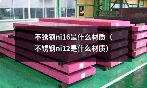 不銹鋼ni16是什么材質(zhì)（不銹鋼ni12是什么材質(zhì)）
