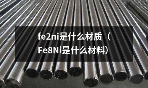 fe2ni是什么材質（Fe8Ni是什么材料）