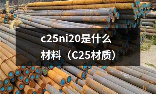 c25ni20是什么材料（C25材質）