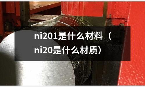 ni201是什么材料（ni20是什么材質）