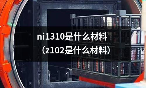 ni1310是什么材料（z102是什么材料）