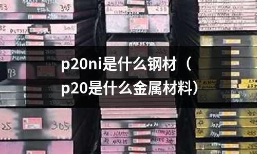 p20ni是什么鋼材（p20是什么金屬材料）