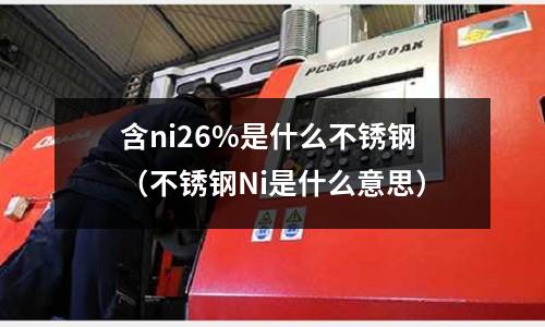 含ni26%是什么不銹鋼（不銹鋼Ni是什么意思）