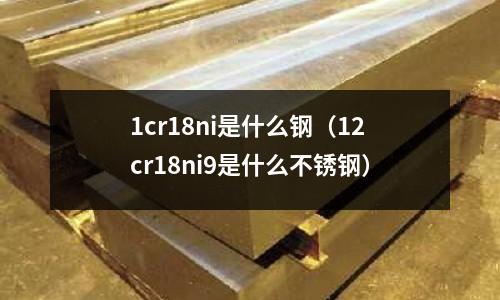 1cr18ni是什么鋼（12cr18ni9是什么不銹鋼）
