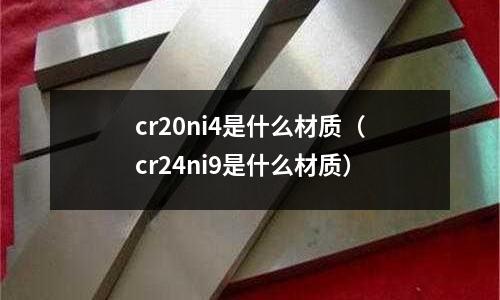 cr20ni4是什么材質(cr24ni9是什么材質)